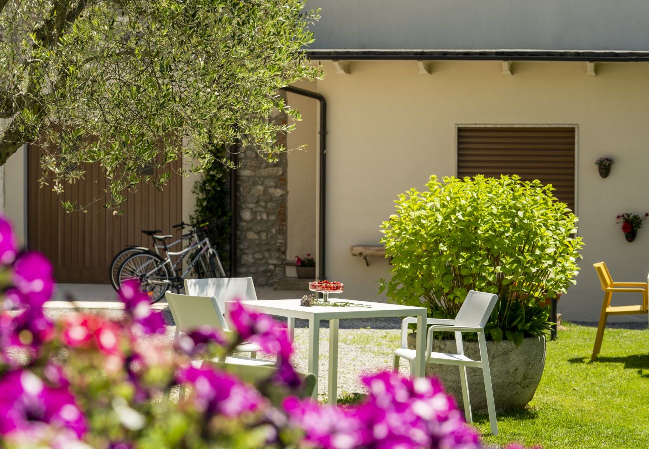Apartment in San Felice del Benaco - Palazzo Trevignane - La Saletta Verde