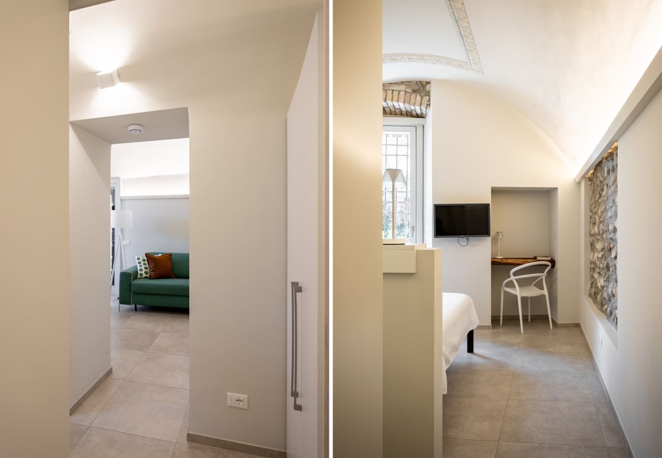 Residence a San Felice del Benaco - Palazzo Trevignane - La Saletta Verde