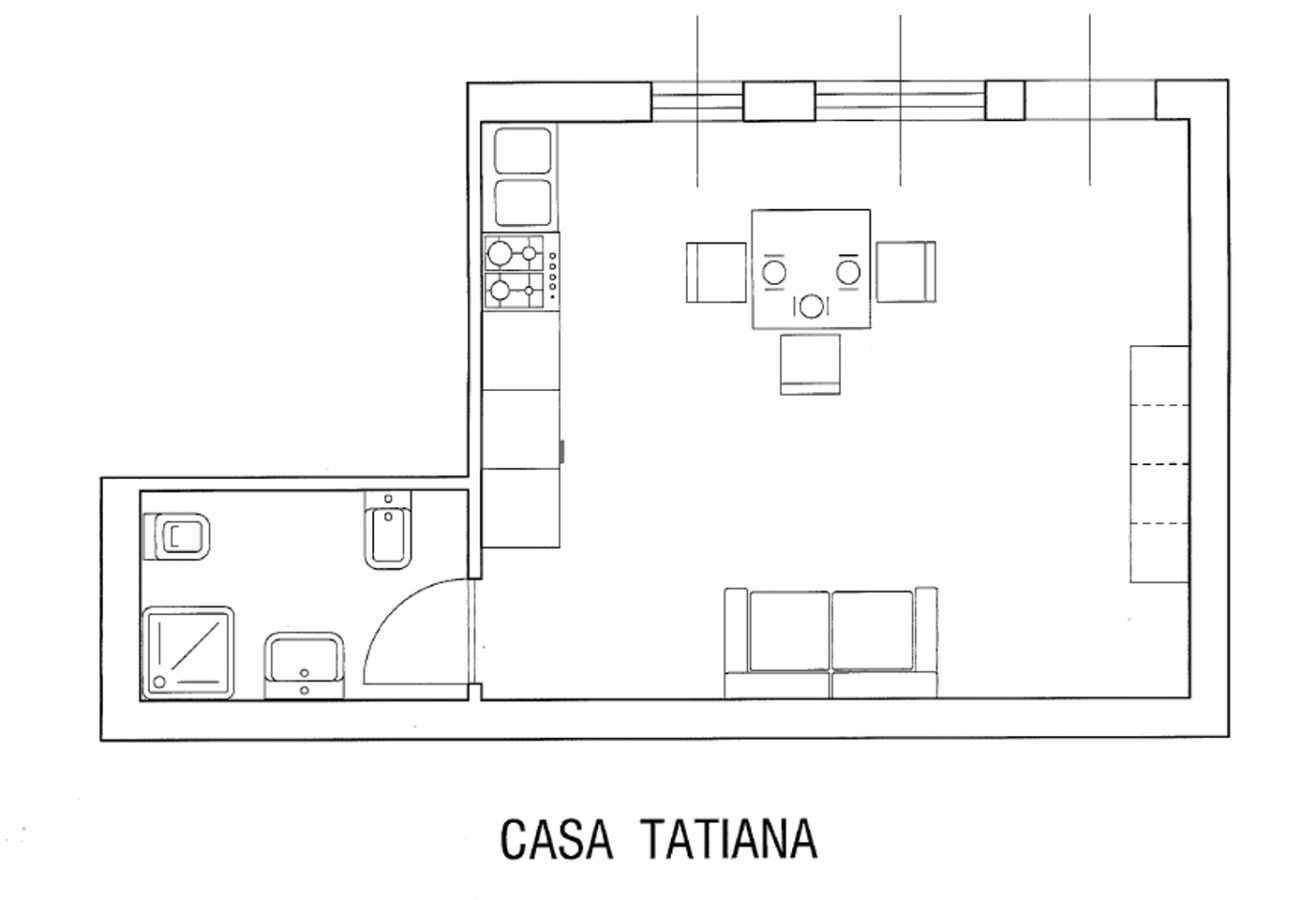 Studio in Gargnano - Casa Tatiana by Garda FeWo