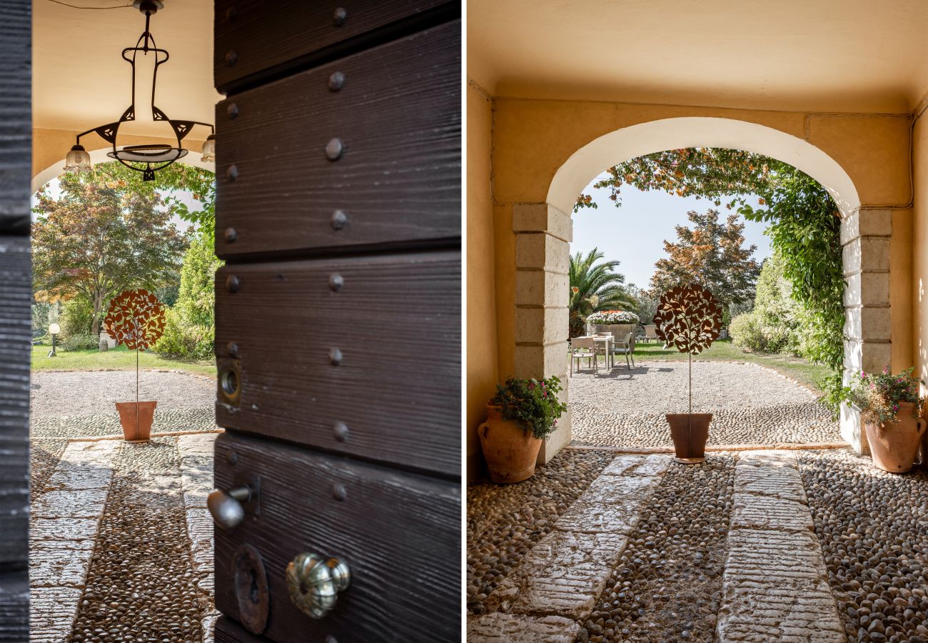 Residenz in San Felice del Benaco - Palazzo Trevignane - La Saletta Verde